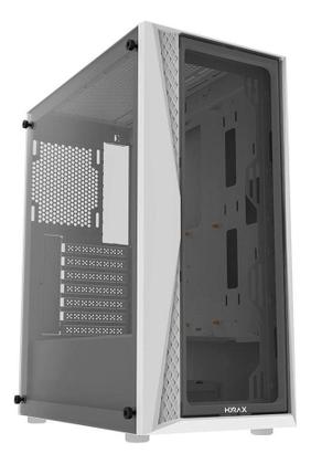Imagem de Gabinete Gamer Motospeed Hyrax Hgb600W Branco Rgb Vidro