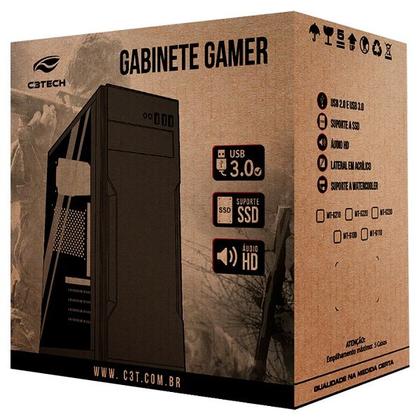 Imagem de Gabinete Gamer MT-G110BK sem Fonte C3 TECH