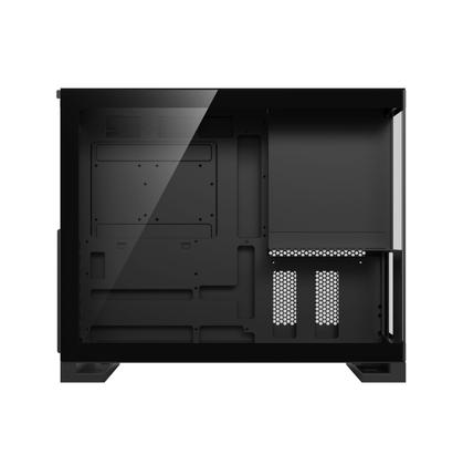 Imagem de Gabinete gamer redragon eternal, mid-tower, vidro temp, s/ fan, black - ca-612b