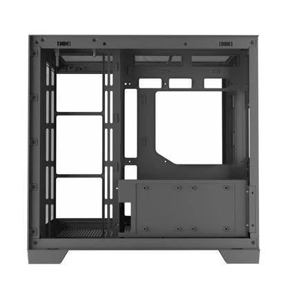 Imagem de Gabinete Gamer Redragon Scalpel ARGB ATX Aquário C/Fita LED S/Fan Preto - GC-628