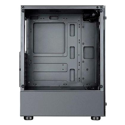 Imagem de Gabinete Gamer Rise Mode Glass 06X Mid Tower Vidro Preto
