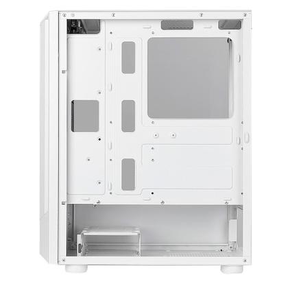 Imagem de Gabinete Gamer Rise Mode Wave White, Mid Tower, Lateral em Vidro Fumê, ARGB, ATX, 3 Cooler Fan ARGB, Branco - RM-WA-BW-ARGB
