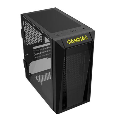 Imagem de Gabinete gamer talos mini-tower sem fan preto - gamdias