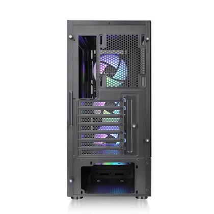 Imagem de Gabinete Gamer Thermaltake S200TG 4 Fans ARGB C/Fonte 650W MidTower Preto - CA-3X2-65M1WZ-00