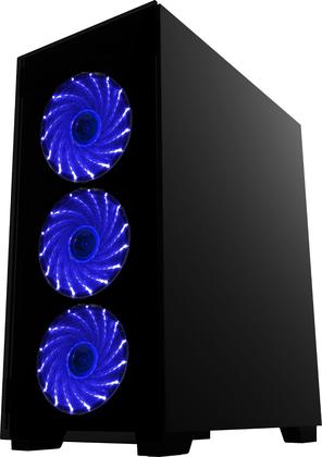 Imagem de Gabinete Gamer Vidro Usb3.0 Xway 01144 Com 4 Cooler Fans Led