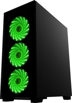 Imagem de Gabinete Gamer Vidro Usb3.0 Xway 01144 Com 4 Cooler Fans Led