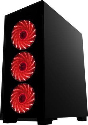 Imagem de Gabinete Gamer Vidro Usb3.0 Xway 01144 Com 4 Cooler Fans Led
