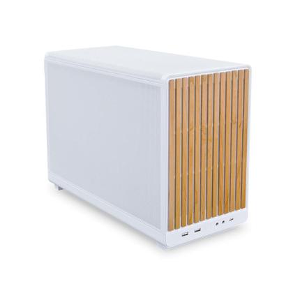 Imagem de Gabinete Lian Li A3 Micro Atx Wood Edition Branco
