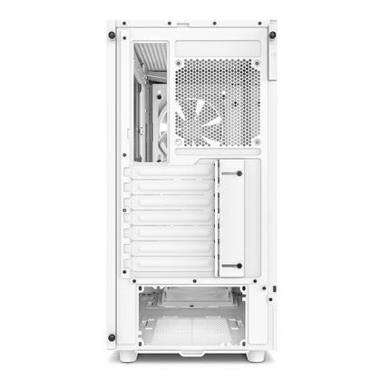 Imagem de Gabinete NZXT H5 Elite Compact, Mid Tower, RGB, ATX, Lateral  e Frontal em Vidro Temperado, 3x Cooler Fan, Branco - CC-H51EW-01