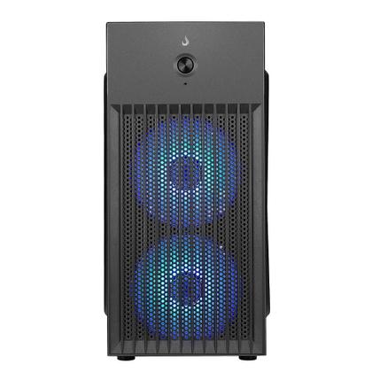 Imagem de Gabinete Office Rise Mode X1 Black, Mini Tower, M-ATX, Sem FANs, Preto - RM-GA-OFX1-FB