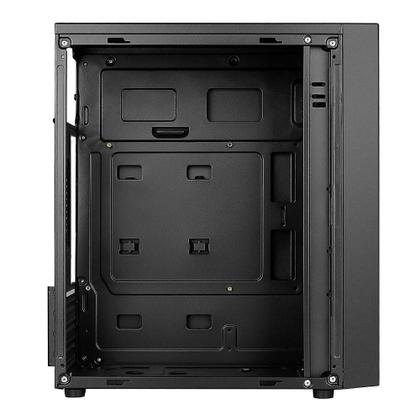 Imagem de Gabinete Office Rise Mode X1 Black, Mini Tower, M-ATX, Sem FANs, Preto - RM-GA-OFX1-FB