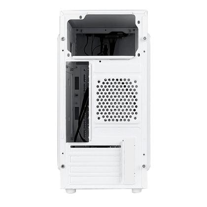Imagem de Gabinete Office Rise Mode X1 White, Mini Tower, M-ATX, Sem FANs, Branco - RM-GA-OFX1-FW