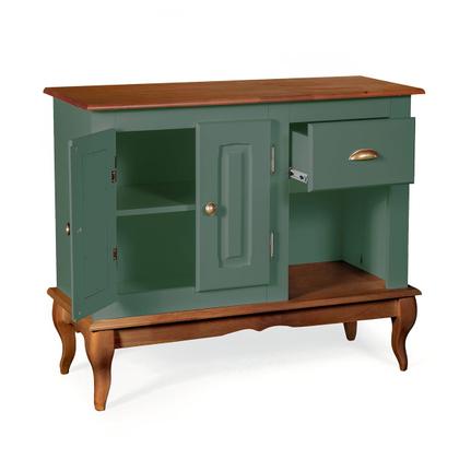 Imagem de Gabinete para Banheiro 2 Portas 1 Gaveta e Nicho Dália 3058 Linz Móveis