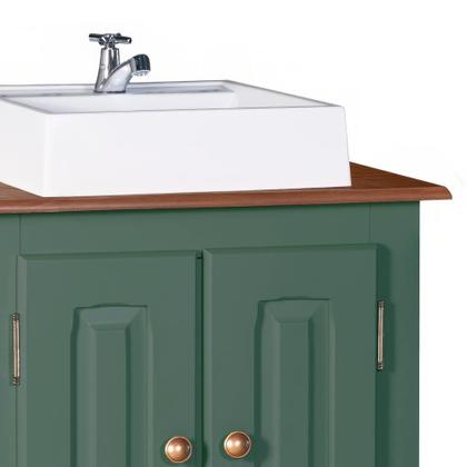 Imagem de Gabinete para Banheiro 2 Portas com Cuba Dália 3057 Linz Móveis