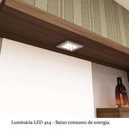 Imagem de Gabinete para Banheiro 70cm com Cuba e Espelheira Veneza Móveis Bosi