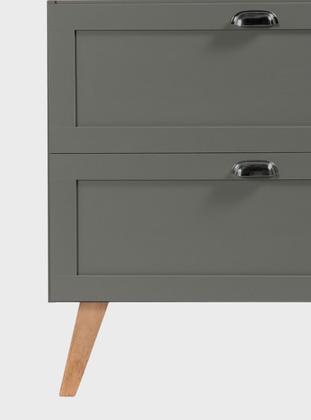 Imagem de Gabinete para Banheiro 80cm Retro Mdf Verde Milano - On Móveis