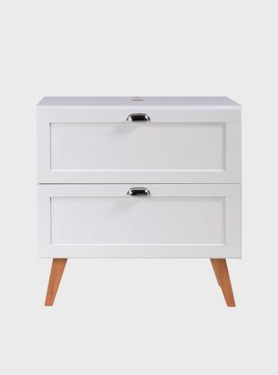 Imagem de Gabinete para Banheiro com Tampo 80cm Retro Mdf Branco Milano - On Móveis