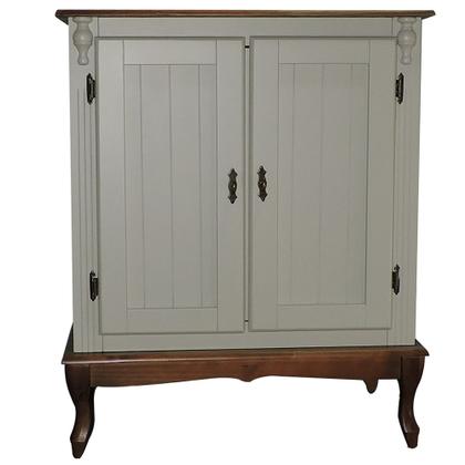 Imagem de Gabinete para Banheiro de Madeira Antique Luís XV com 2 Portas - 102004