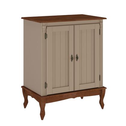 Imagem de Gabinete para Banheiro de Madeira Antique Luís XV com 2 Portas - 102004