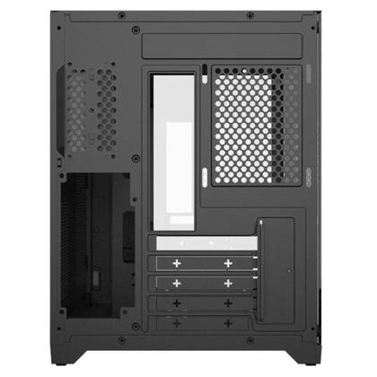 Imagem de Gabinete Pcyes Forcefield Vulcan Black com Painel Frontal e Lateral em Vidro Temperado, USB 3.0, Chassi Durável e Compacto para Setups Gamer de Alto Desempenho