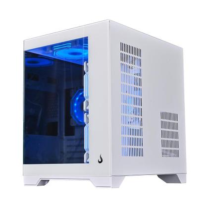 Imagem de Gabinete Rise Mode Galaxy Full Glass Mid Tower Vidro Preto