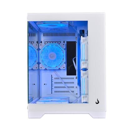 Imagem de Gabinete Rise Mode Galaxy Full Glass Mid Tower Vidro Preto