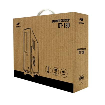 Imagem de Gabinete Slim C3tech Dt-120bk Com Fonte Ps-200sfx
