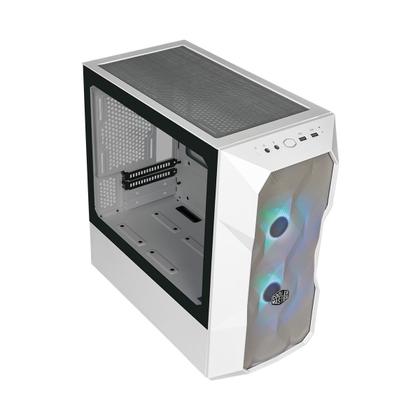 Imagem de Gabinete Td300 Mesh - Mini Tower - Lateral De Vidro Temperado - Branco - Td300-wgnn-s00