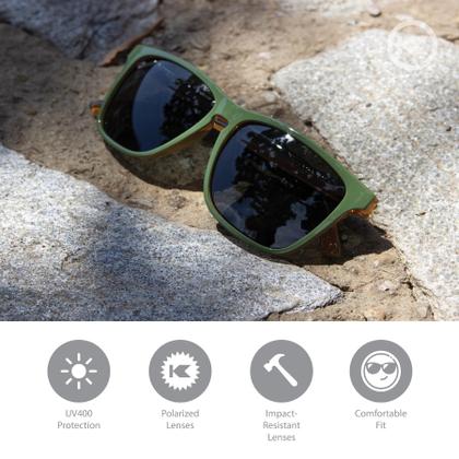 Imagem de Gafas de Sol Polarizadas Knockaround Fast Lanes UV400 para Hombre y Mujer
