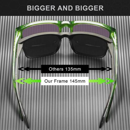 Imagem de Gafas de Sol STGATN XL para Cabezas Grandes para Hombres TR90 Polarizadas UV400