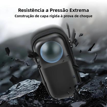 Imagem de Gaiola De Alumínio Insta360 X5 Com Tampa De Lente De Silicone Acessórios Protetores Anti-queda Para