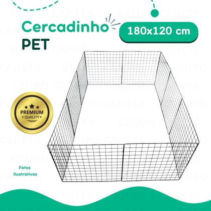 Imagem de Gaiola Móvel Modular 10 Telas Tela Aramada 60x60cm Pet Coelho Gato Porquinho Cachorro Portátil Seguro