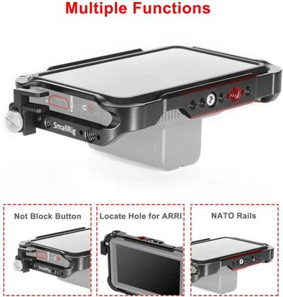 Imagem de Gaiola SMALLRIG AtomX de 5 polegadas para Atomos Shinobi CMA2305