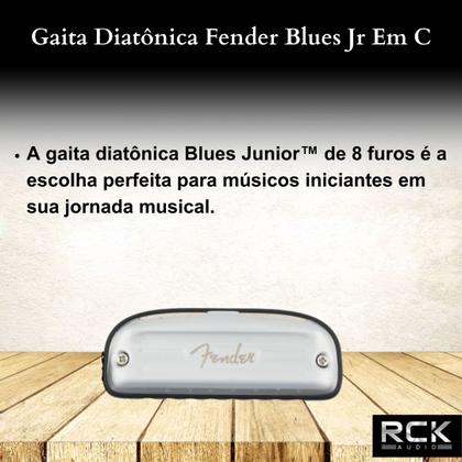 Imagem de Gaita Diatônica Fender Blues Jr Em C