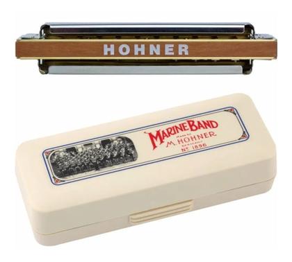 Imagem de Gaita Harmonica Marine Band 1896/20 - G (Sol) - Hohner