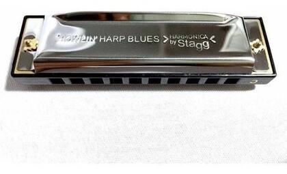 Imagem de Gaita Harmônica Stagg Howlin Harp Blues Diatônica C Bjh-b20c