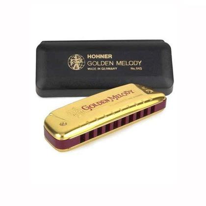 Gaita Hohner Golden Melody 543/20 C Dó Edição Especial - Gaita