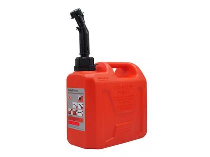 Imagem de Galão Tanque Transporte Gasolina Combustível 5 L C/ Bico