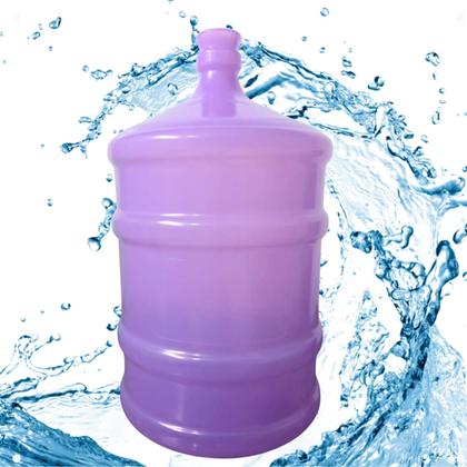 Imagem de Galão Vazio Para Água Mineral 20 Litros Garrafão Novo Roxo