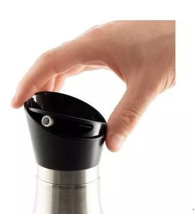 Imagem de Galheteiro Porta Condimentos Com Suporte Inox 4 Peças