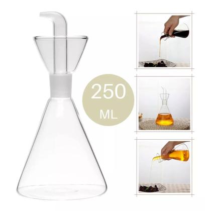 Imagem de Galheteiro Triangular de Vidro Borossilicato 250ml