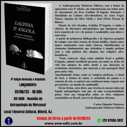 Imagem de Galinha D'Angola: Iniciação e Identidade na Cultura Afro-Brasileira - Anthropocenus Medawar Editora