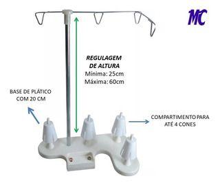 Imagem de Galoneira 3 Agulha+Overlock Semi Industriais + Bancadas