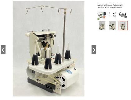 Imagem de Galoneira Bracob 3 GULHAS 2600-3+ Mesa 80cm Potencia 250w-