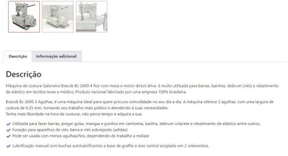 Imagem de Galoneira Direct Drive Autovolt- Completa Bracob- Semi