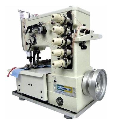 Imagem de Galoneira Ind. 3 Agulhas, 5 Fios, Calcador 6mm Bracob 4000-5