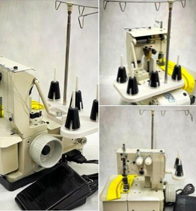 Imagem de Galoneira + Overlock Semi Industriais De 02 Agulhas-portatil