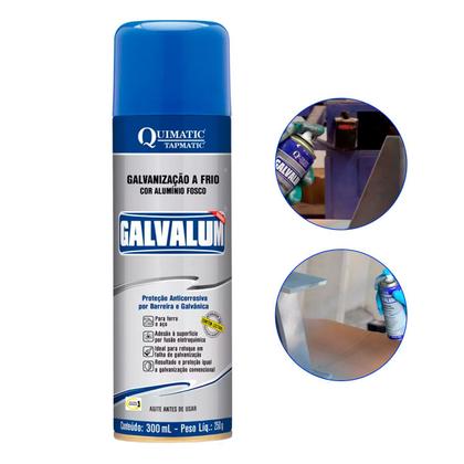 Imagem de Galvalum Galvanização A Frio Spray 300ml Quimatic