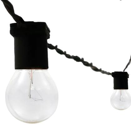 Imagem de Gambiarra Lampadas 50CM Preto 45m Com Plug Pra ligação