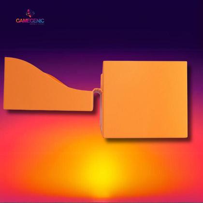 Imagem de Gamegenic! estojo de cartas laranja 100+ xl - gmg124